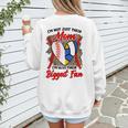 I'm Their Biggest Fan Volleyball Baseball Mom Women's Sweatshirt Back Print I'm Their Biggest Fan Volleyball Baseball Mom Women's Sweatshirt Back Print