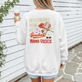 I'm Not Yelling This Is My Baseball Nana Voice Baseball Mom Premium Women's Sweatshirt Back Print I'm Not Yelling This Is My Baseball Nana Voice Baseball Mom Premium Women's Sweatshirt Back Print