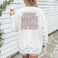 Mom Against Baseball Pants Baseball Mom Women's Sweatshirt Back Print Mom Against Baseball Pants Baseball Mom Women's Sweatshirt Back Print
