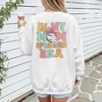 In My Mom Of Ballers Era Groovy Volleyball Baseball Mom Cute Women's Sweatshirt Back Print In My Mom Of Ballers Era Groovy Volleyball Baseball Mom Cute Women's Sweatshirt Back Print