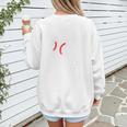 Mom Of Ballers USA Flag Soccer Baseball Mom Women's Sweatshirt Back Print Mom Of Ballers USA Flag Soccer Baseball Mom Women's Sweatshirt Back Print