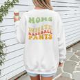 Moms Against Baseball Pants Retro Baseball Mom Raglan Baseball Tee Women's Sweatshirt Back Print Moms Against Baseball Pants Retro Baseball Mom Raglan Baseball Tee Women's Sweatshirt Back Print