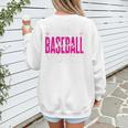 Mothers Don'T Make Me Use My Baseball Mom Voice Women's Sweatshirt Back Print Mothers Don'T Make Me Use My Baseball Mom Voice Women's Sweatshirt Back Print