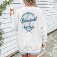 Professional Baseball Mom Team Sports Women's Sweatshirt Back Print Professional Baseball Mom Team Sports Women's Sweatshirt Back Print