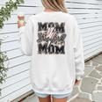 Retro Baseball Mom Mama Baseball Life Mother's Day Baseball Women's Sweatshirt Back Print Retro Baseball Mom Mama Baseball Life Mother's Day Baseball Women's Sweatshirt Back Print