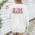 Retro Tball Mama Art Baseball Mom Softball Women's Sweatshirt Back Print Retro Tball Mama Art Baseball Mom Softball Women's Sweatshirt Back Print