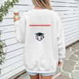 Senior Baseball Mom 2024 Senior Mom Class Of 2024 Baseball Women's Sweatshirt Back Print Senior Baseball Mom 2024 Senior Mom Class Of 2024 Baseball Women's Sweatshirt Back Print
