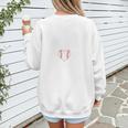 Senior Baseball Mom 2028 Class Of 2028 Graduation Women's Sweatshirt Back Print