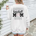 Senior Baseball Mom Class Of 2024 Senior Mom Game Day Raglan Baseball Tee Women's Sweatshirt Back Print Senior Baseball Mom Class Of 2024 Senior Mom Game Day Raglan Baseball Tee Women's Sweatshirt Back Print