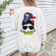 Softball Mom Puerto Rican Mom Spanish Baseball Mom Tote Women's Sweatshirt Back Print Softball Mom Puerto Rican Mom Spanish Baseball Mom Tote Women's Sweatshirt Back Print