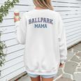 Spring 2024 Season Cute Baseball Mom Ballpark Mama Women's Sweatshirt Back Print Spring 2024 Season Cute Baseball Mom Ballpark Mama Women's Sweatshirt Back Print
