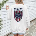 USA Mum Mother's Day Baseball Mom Women's Sweatshirt Back Print USA Mum Mother's Day Baseball Mom Women's Sweatshirt Back Print