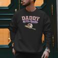 1st One Birthday Baseball Dad Daddy Of The Rookie Vintage Men Sweatshirt