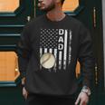 Baseball Dad America Flag Vintage Christmas Xmas Men Sweatshirt Baseball Dad America Flag Vintage Christmas Xmas Men Sweatshirt