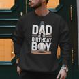 Baseball Dad Of The Birthday Boy Sports Theme Men Sweatshirt