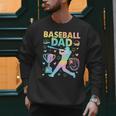 Baseball Dad Cool Fathers Day Coach Player Daddy Papa Men Men Sweatshirt