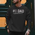 Baseball Dad Daddy Father's Day Number One Baseball Dad Men Sweatshirt Baseball Dad Daddy Father's Day Number One Baseball Dad Men Sweatshirt