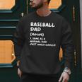 Baseball Dad Definition Men Sweatshirt Baseball Dad Definition Men Sweatshirt