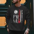 Baseball Dad Father And Son Baseball Love Men Sweatshirt