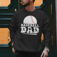 Baseball Dad Father Sport Fan Men Sweatshirt