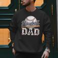 Baseball Dad Father's Day Sports Baseball Lover Men Sweatshirt