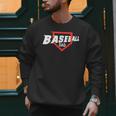Baseball Dad Field Day Baseball Fans Family Matching Men Sweatshirt