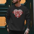 Baseball Dad Heart For Baseball Lovers Baseball Father's Day Men Sweatshirt Baseball Dad Heart For Baseball Lovers Baseball Father's Day Men Sweatshirt