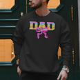 Baseball Dad Ice Cream Drip Game Day Family Matching Men Sweatshirt Baseball Dad Ice Cream Drip Game Day Family Matching Men Sweatshirt