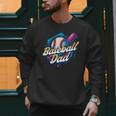 Baseball Dad Kids Birthday Baseball Drip Ice Cream Family Men Sweatshirt Baseball Dad Kids Birthday Baseball Drip Ice Cream Family Men Sweatshirt