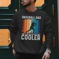 Baseball Dad Baseball Lover Father's Day Men Sweatshirt Baseball Dad Baseball Lover Father's Day Men Sweatshirt