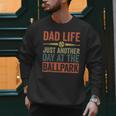 Baseball Dad Men Dad Life Just Another Day At The Ballpark Men Sweatshirt