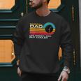 Baseball Dad Like Normal Dad But Cooler Fathers Day Men Sweatshirt
