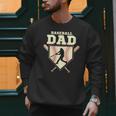 Baseball Dad Sport Fan Father Men Sweatshirt Baseball Dad Sport Fan Father Men Sweatshirt