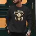 Baseball Dad Sports With Bats And Ball Graphic Men Sweatshirt Baseball Dad Sports With Bats And Ball Graphic Men Sweatshirt