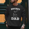 Bucket Dad Softball Dad Baseball Dad Catcher Men Sweatshirt