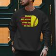 Dad Of Ballers Behind Every Softball Player Baseball Dads Men Sweatshirt Dad Of Ballers Behind Every Softball Player Baseball Dads Men Sweatshirt