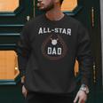 Dad Baseball Tee For Men And Dad Birthday Baseball Dad Men Sweatshirt