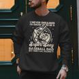 I Never Dreamed I'd Grow Up To Be Sexy Baseball Dad Retro Men Sweatshirt