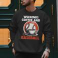 Fathers Day Baseball Dad Parent Men Sweatshirt