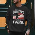 My Favorite Baseball Player Calls Me Papa Baseball Dad Men Sweatshirt My Favorite Baseball Player Calls Me Papa Baseball Dad Men Sweatshirt