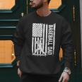 Retro Baseball Dad Us America Flag Fathers Day Men Sweatshirt Retro Baseball Dad Us America Flag Fathers Day Men Sweatshirt