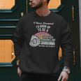 Super Sexy Baseball Dad Here I Am Killing It Men Sweatshirt