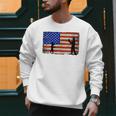 Baseball Coach Baseball Dad American Flag Men Sweatshirt Baseball Coach Baseball Dad American Flag Men Sweatshirt