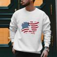 Baseball DAD American Flag Patriotic Father's Day Premium Men Sweatshirt Baseball DAD American Flag Patriotic Father's Day Premium Men Sweatshirt