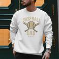 Baseball Dad Crossed Bats Cool Sports Fan Vintage Premium Men Sweatshirt Baseball Dad Crossed Bats Cool Sports Fan Vintage Premium Men Sweatshirt