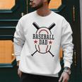 Baseball Dad Happy Fathers Day Wife Daughter Son Game Day Men Sweatshirt
