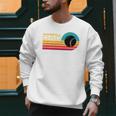 Baseball Dad Like Normal Dad But Cooler Fathers Day Premium Men Sweatshirt