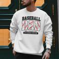 Baseball Dad Like Normal Dad But Louder Prouder Father Day Men Sweatshirt