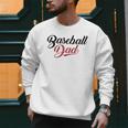 Baseball Dad Script Raglan Baseball Tee Men Sweatshirt Baseball Dad Script Raglan Baseball Tee Men Sweatshirt