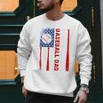 Baseball Dad USA American Flag Father's Day 4th Of July Premium Men Sweatshirt Baseball Dad USA American Flag Father's Day 4th Of July Premium Men Sweatshirt